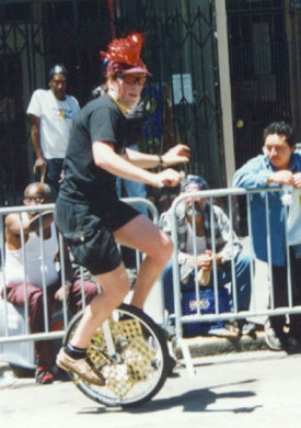 Joe on Unicycle