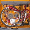 Bike Friday in a suitcase.