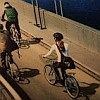 Bikes on the Bay Bridge.