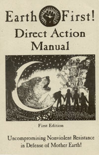 Cover of the Earth First! Direct Action Manual